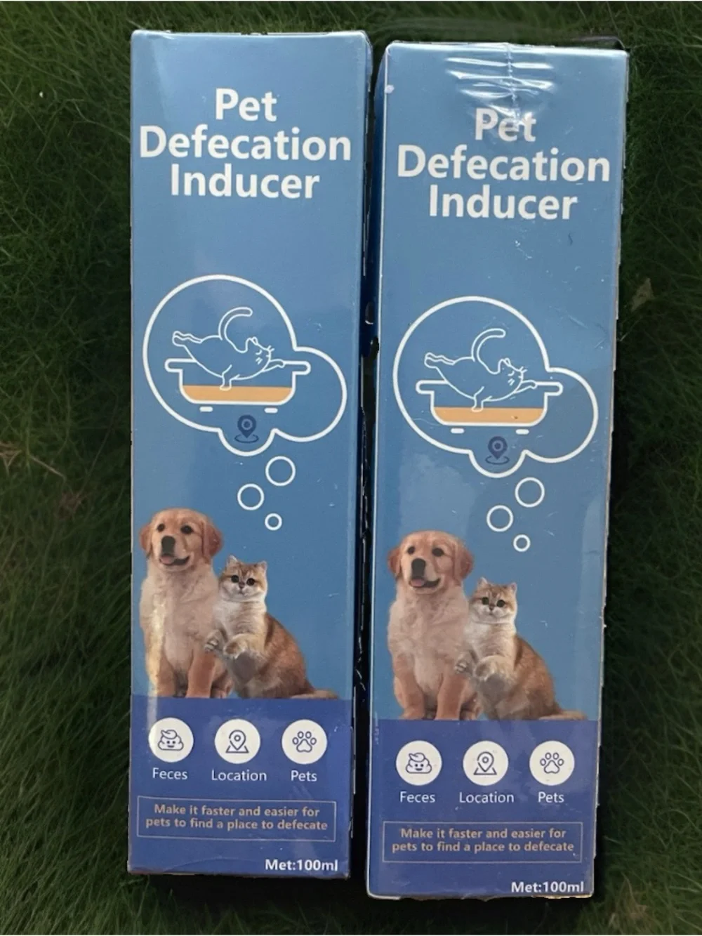 Lot of 2 Cat & Dog Potty Training Spray NEW